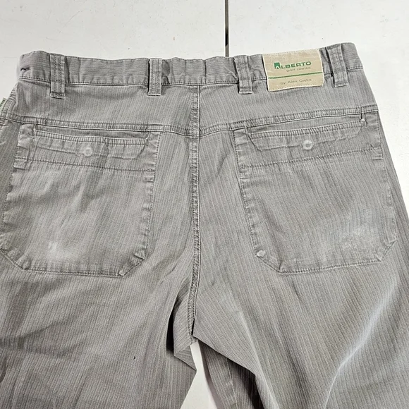 Alberto Gray DRIVER Fade Out Herringbone Men's Golf Pants By Alex Cejka , Sz 52
